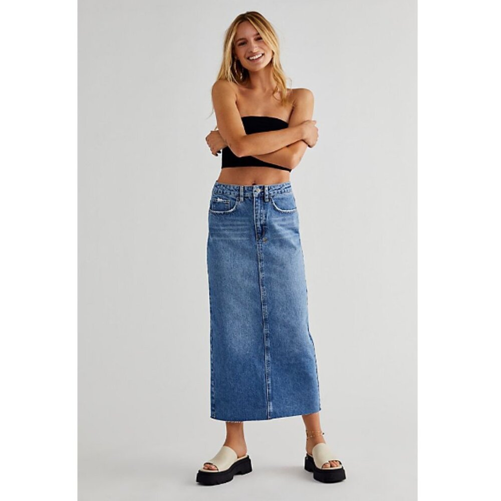 Ksubi Graduate Midi Skirt